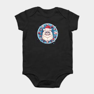 Ragdoll Cat Xmas, Love Cats Baby Bodysuit